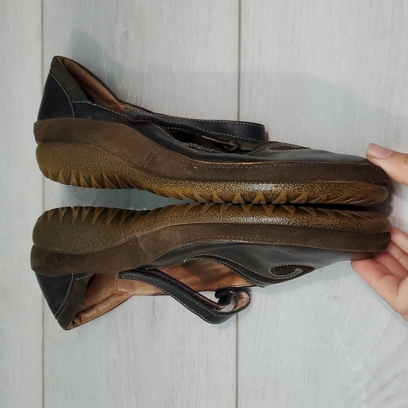 Naot Womens Leather Comfort Mary Jane Clogs shoes sz 40/9 - Picture 9 of 12